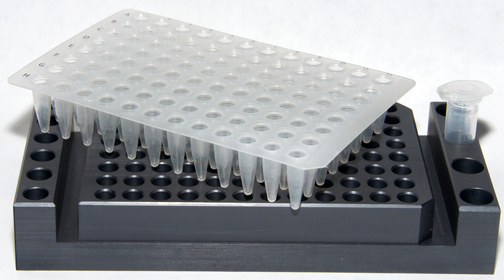 PCR Thermal Cycler Cooling Chambers for 96 well PCR Plates and 0.2 ml Tubes/ PCR tube Rack